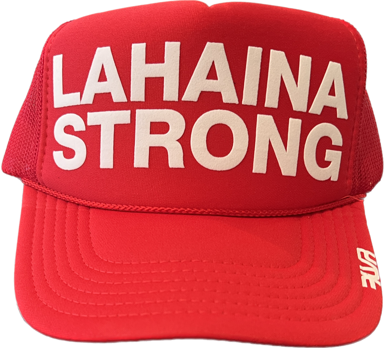 Esky Hat Lahaina Strong Red with White Letters