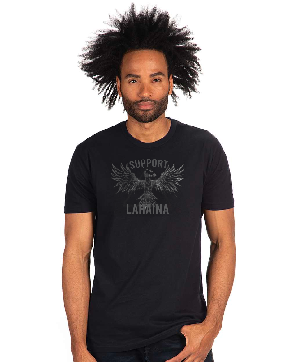 T-Shirt Phoenix Rising Unisex black