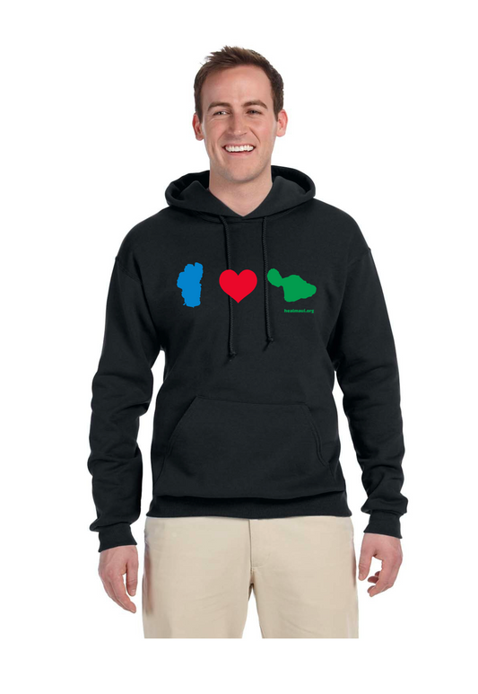 Tahoe Loves Maui Hoodie Unisex Black