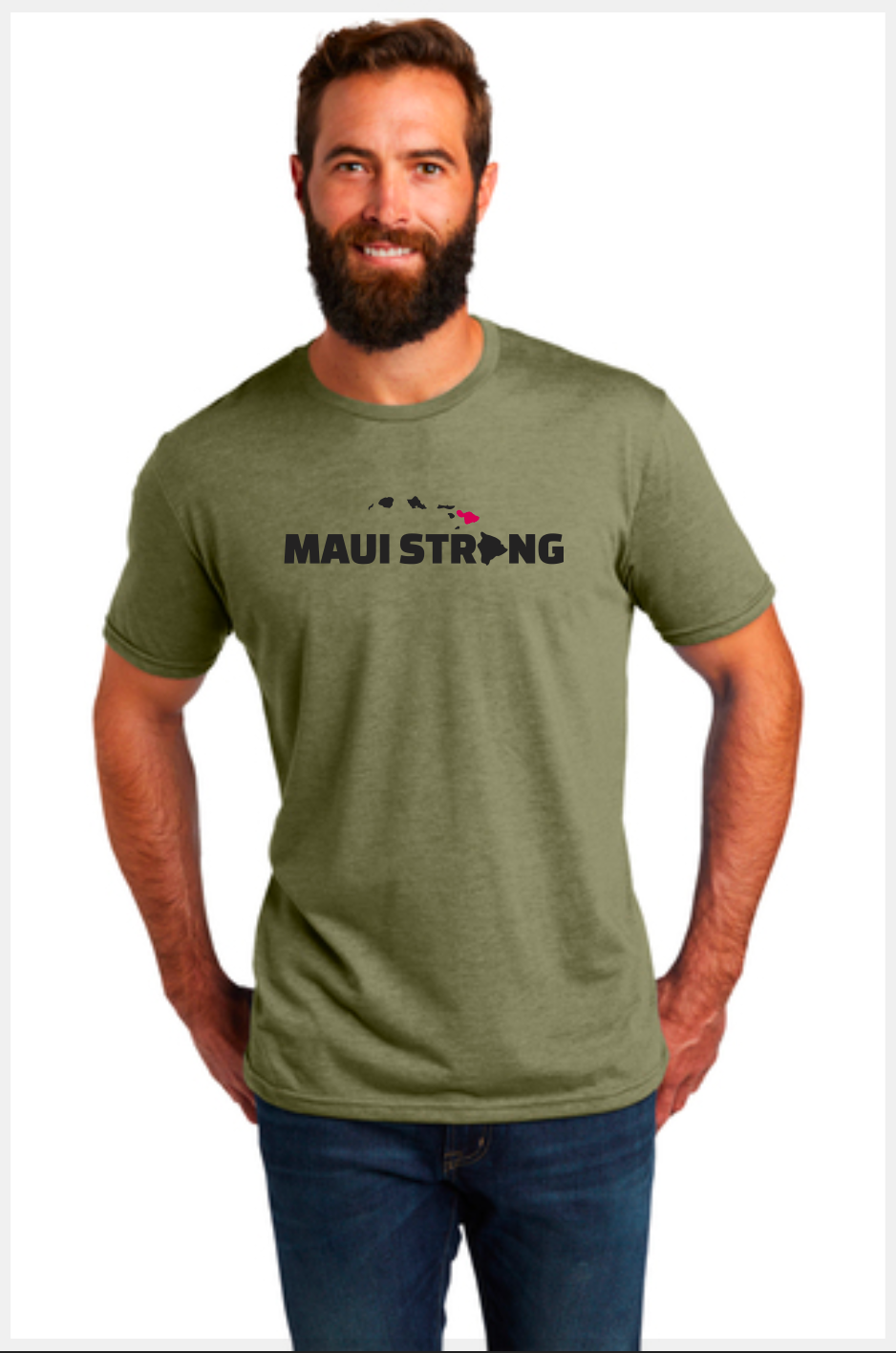 T-Shirt Maui Strong Unisex khaki